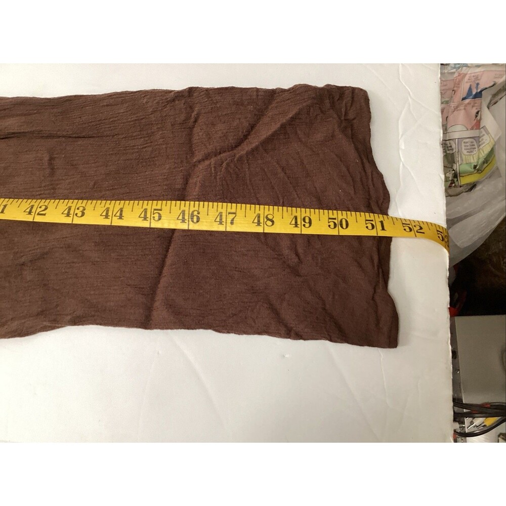 Francesca’s audrey parks jumpsuit sz S brown pockets adjustable straps - Picture 10 of 14
